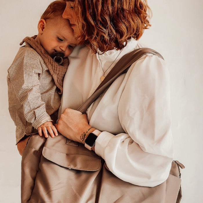 NURSING BAG - feather grey