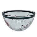 Nybro Christmas Glass Bowl