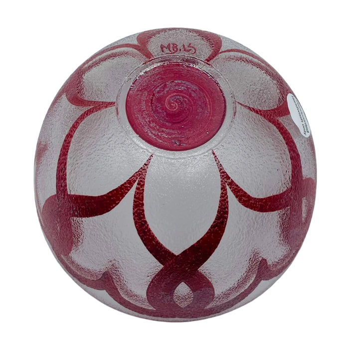 Nybro Hearts Glass Bowl