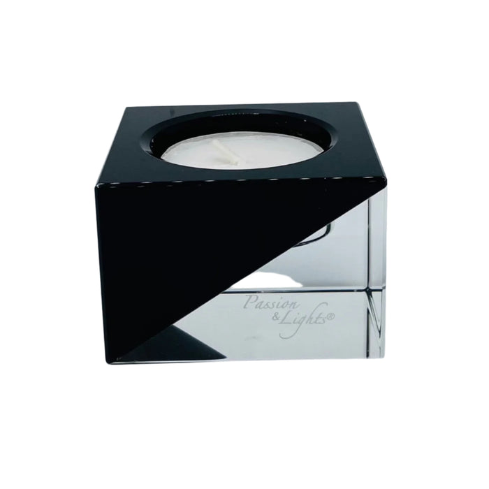 Nybro Passion & Lights Black Magic Glass Votive Candle holders