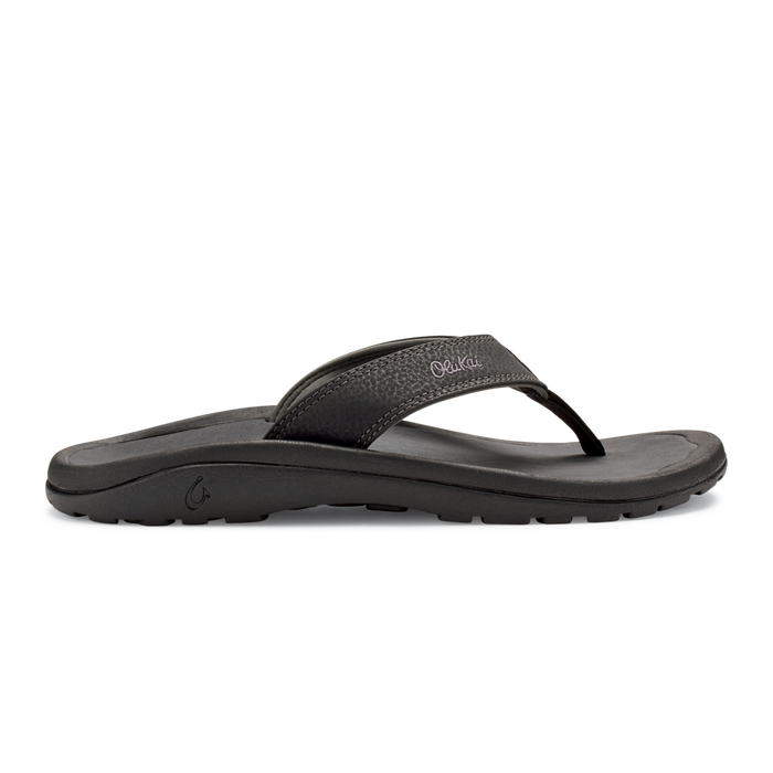 olukai ohana mens black-dark shadow