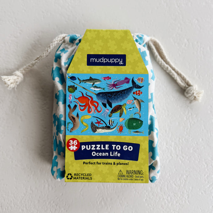 ON THE GO PUZZLE - ocean life