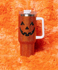 Orange Pumpkin Tumbler
