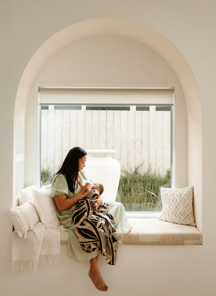 Organic Muslin wrap in Koko