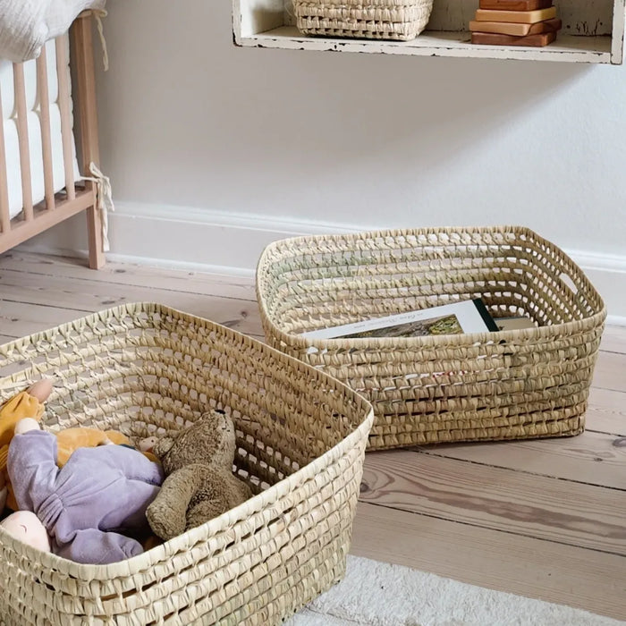 Palm Leaf Basket L48