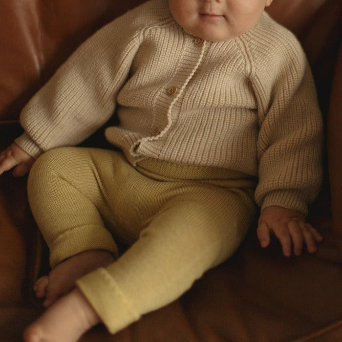 PANTS GUIDO - light yellow