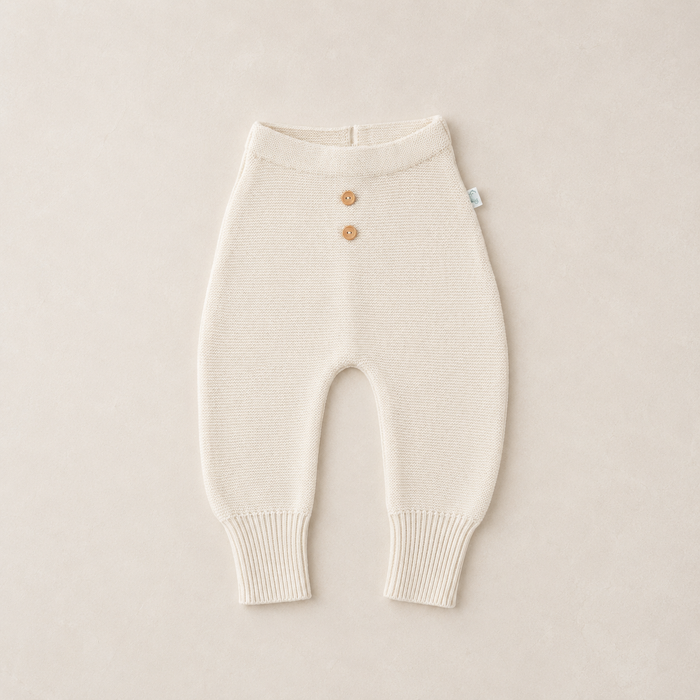 Pants style CRAWLERS - ecru