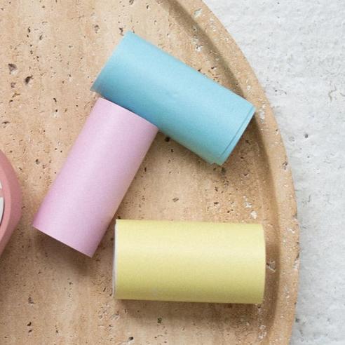 PAPIERROLLEN PASTEL COLOURS