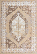 Patio Heritage Collection Area Rug -  Augusta (Natural) Rectangle Natural Main