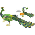 Peacock Large Jeweled Trinket Box Austrian Crystals