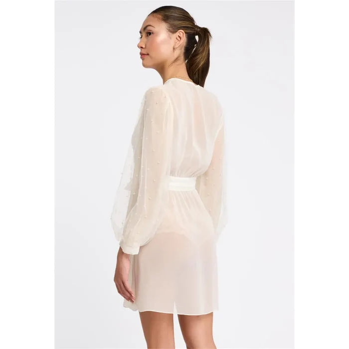 Pearl Cover Up in Ivory - Romantiques