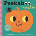 Peekaboo Pumpkin Board Book by Penguin Random House LLC featuring colorful pumpkin illustrations for young children.