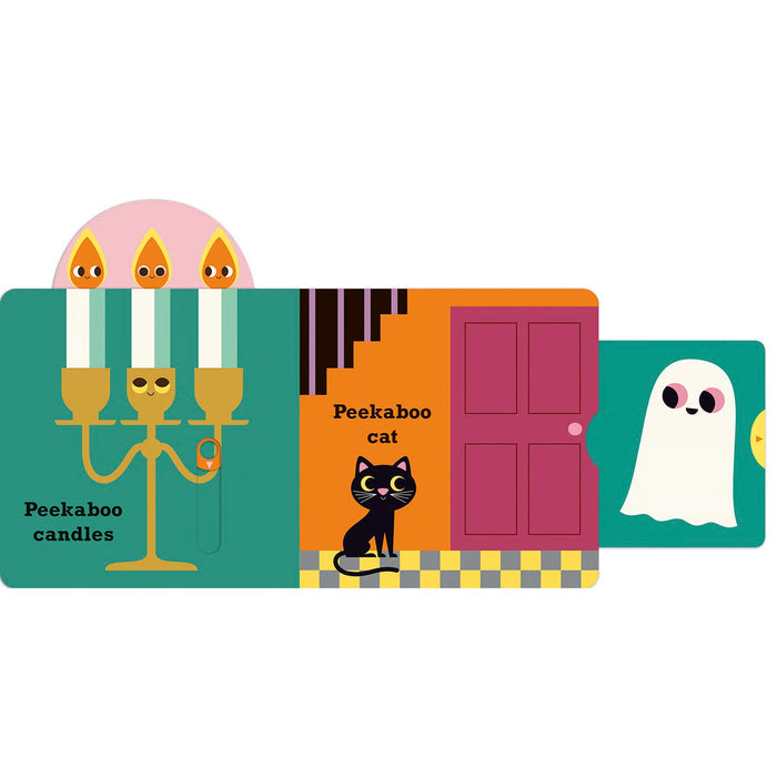 Peekaboo Pumpkin Board Book by Penguin Random House LLC featuring colorful fall-themed pages for young children.