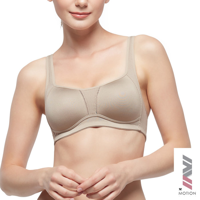 วาโก้บราสำหรับออกกำลังกาย Perfect Bra Motion Wear  รุ่น WR1491 สีน้ำตาล (KA)
