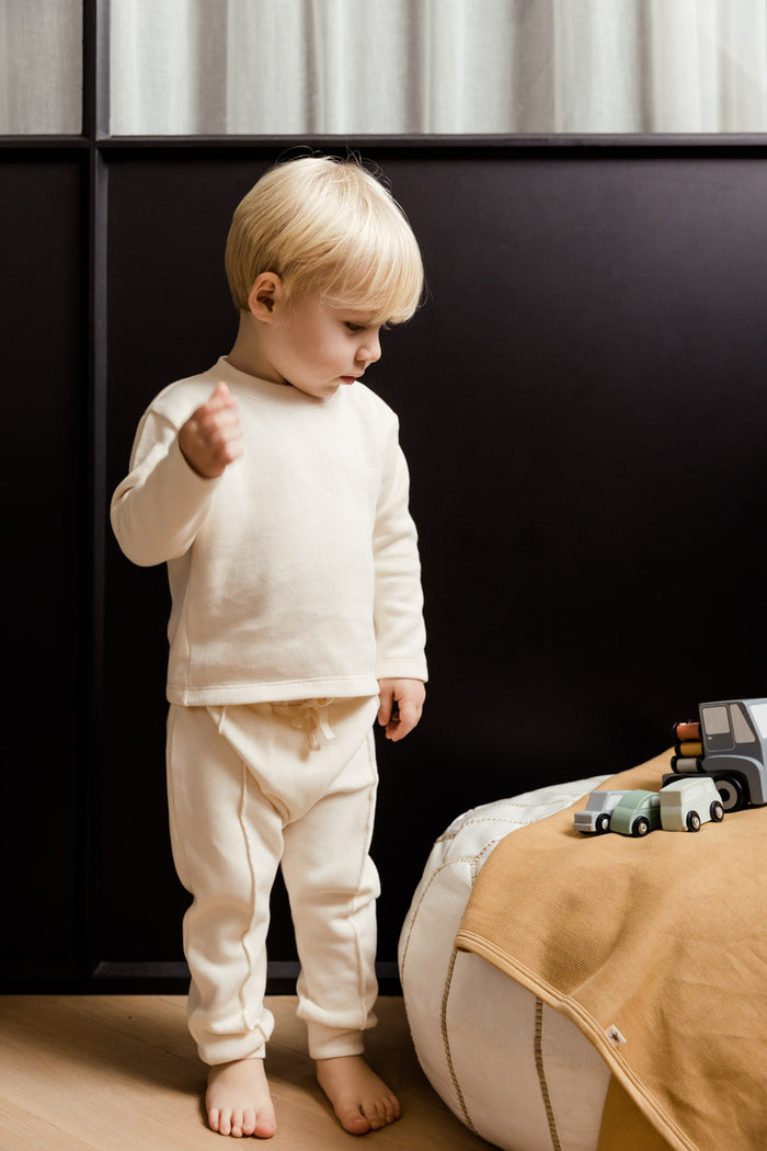 PIPED TRIM PANTS