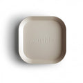 PLATES SQUARE- ivory