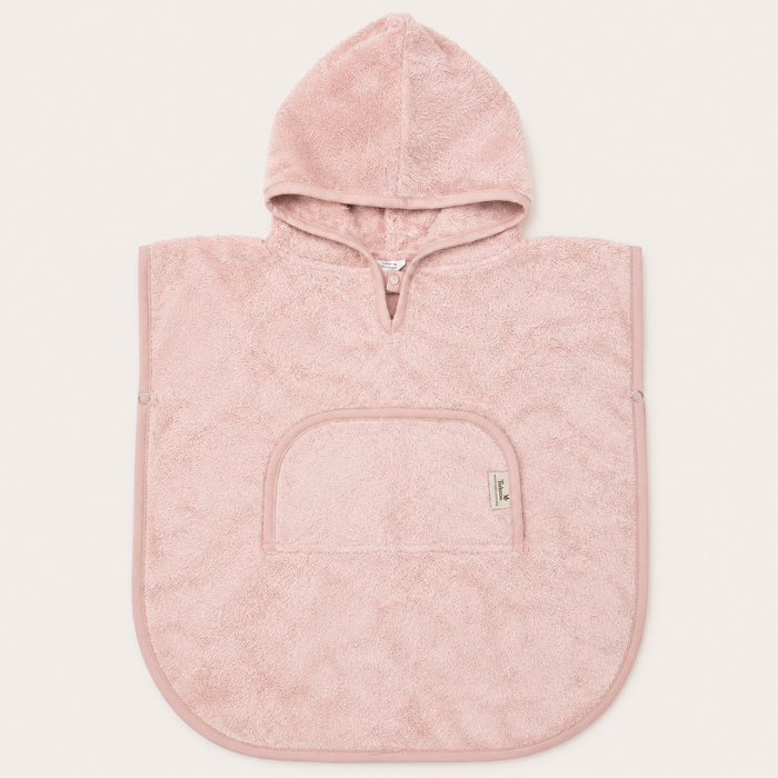 PONCHO - 2-4y - Misty Rose