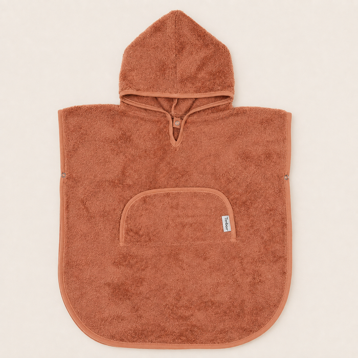 PONCHO - 2-4y - Sunrise Orange
