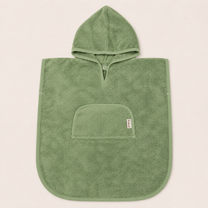 PONCHO 2-4y - Aloe Green