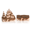 Pop-Up Log Castle