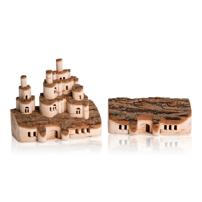 Pop-Up Log Castle