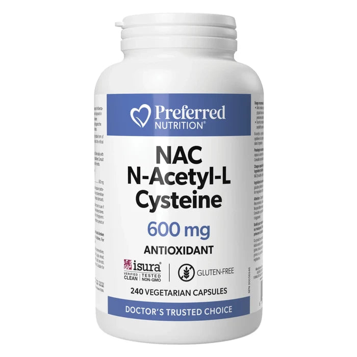 Preferred Nutrition: NAC 600mg
