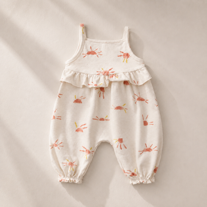 PRINTED JERSEY JUMPSUIT - BABY