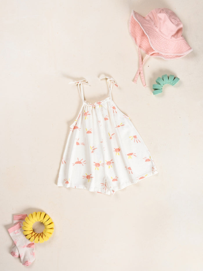 PRINTED JERSEY JUMPSUIT - KIDS