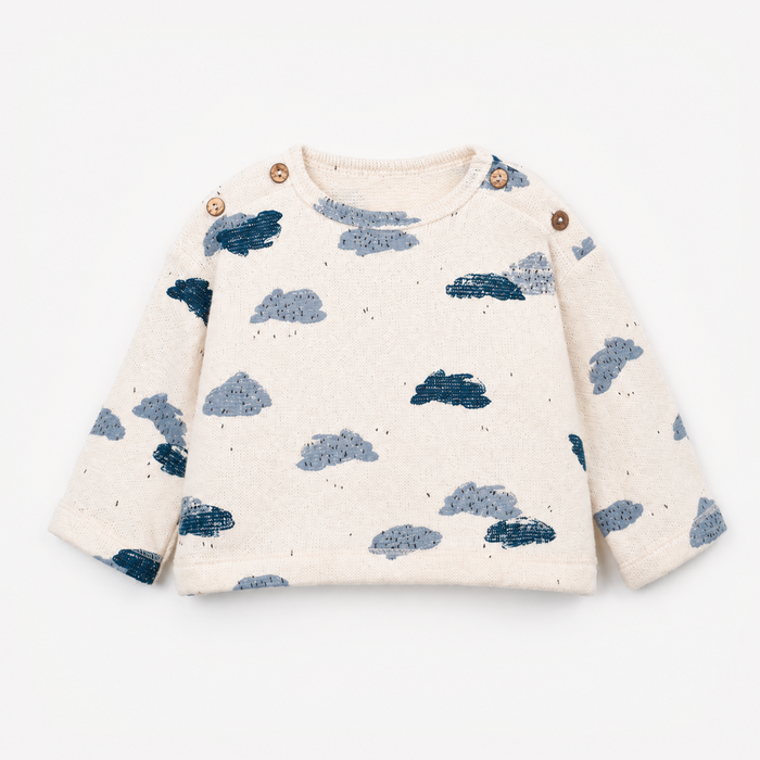 PRINTED JERSEY SWEATER - Baby