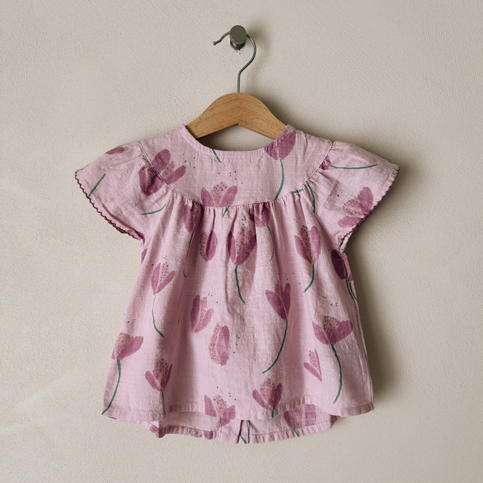PRINTED WOVEN TUNIC - BABY