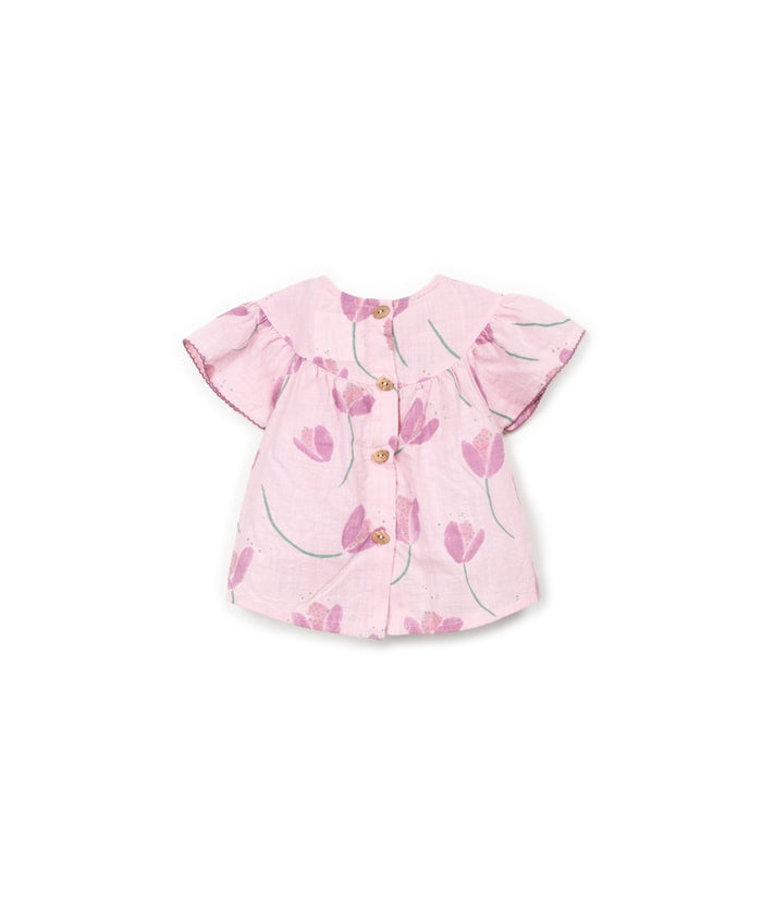 PRINTED WOVEN TUNIC - BABY