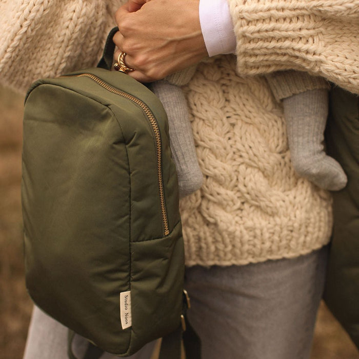 PUFFY BACKPACK - GREEN