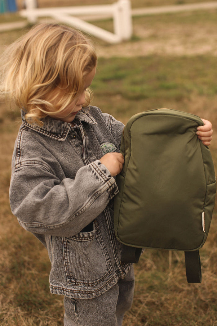 PUFFY BACKPACK - GREEN