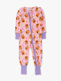 Pumpkin Boo Crew Convertible Ruffle One Piece Pajama