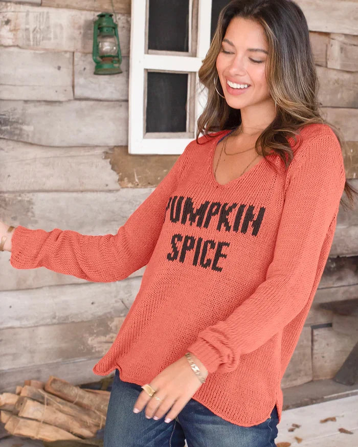 Pumpkin Spice V Cotton