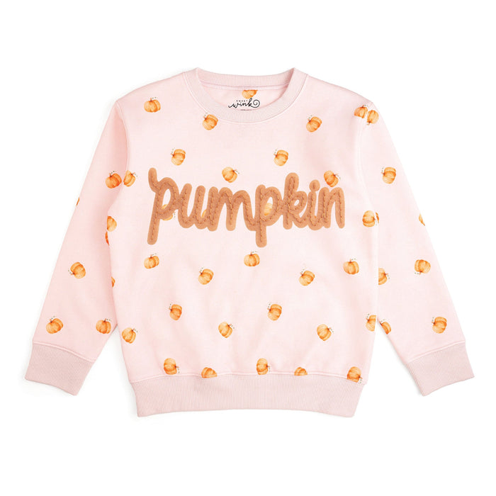 Pumpkin Stitch Patch Sweatshirt + Spice Flare Legging