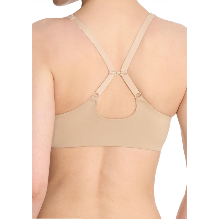 Pure Luxe Convertible Front Close Contour Underwire Bra in Nude - Romantiques