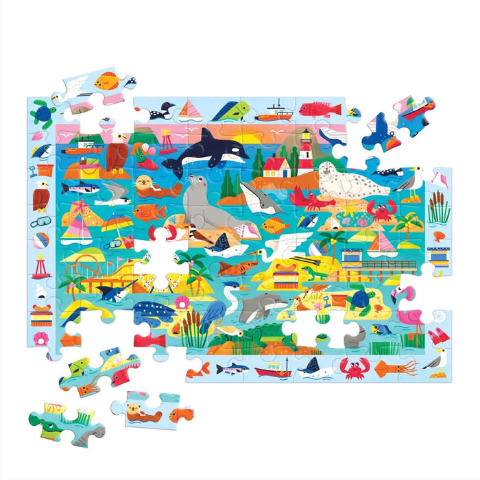 PUZZEL 64ST - AT THE SEASIDE