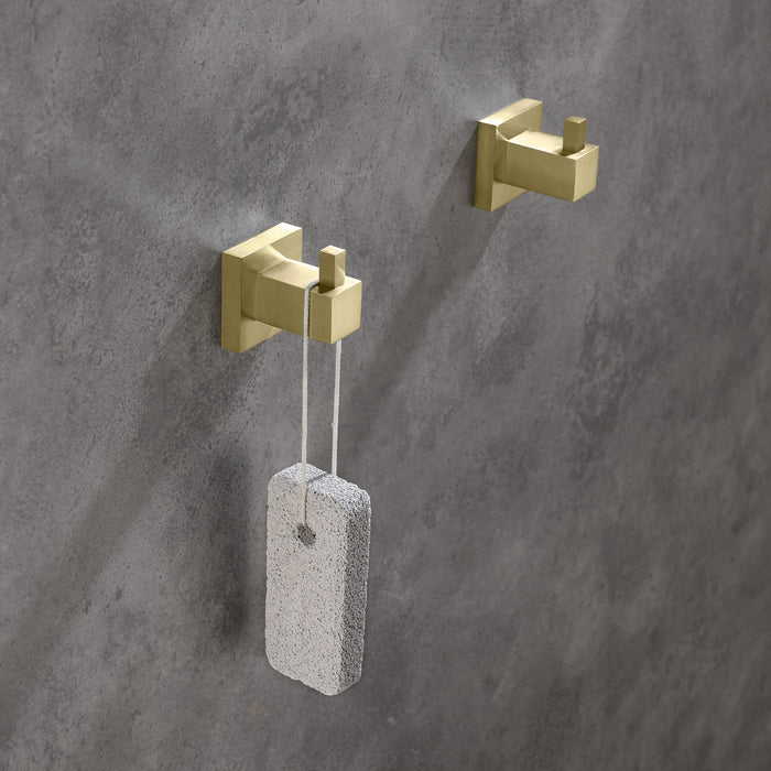 Quadra Bathroom Towel & Robe Hook - CBA-1501