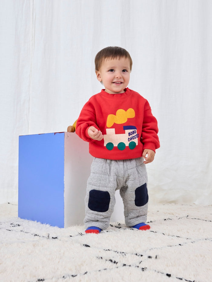 Quilted jogging pants - baby
