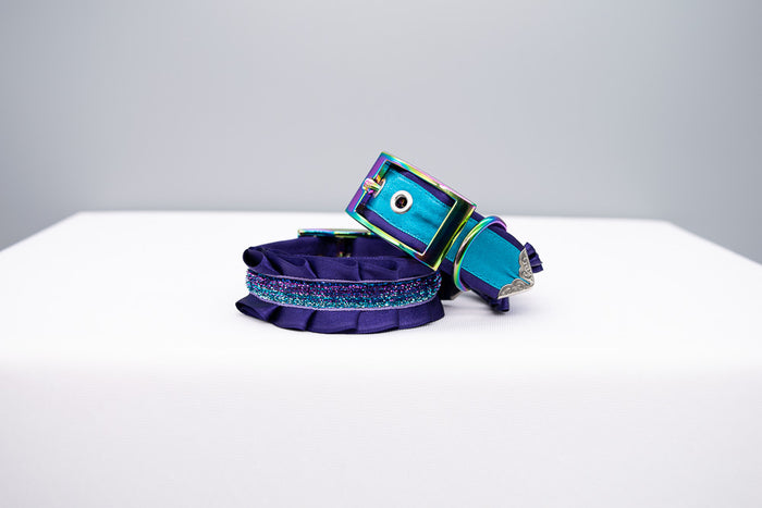 Rainbow Nebula BDSM Cuffs