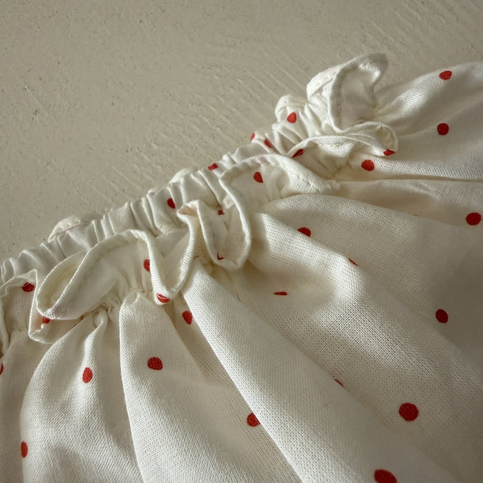 RED DOTS BLOOMER - BABY