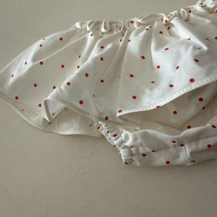 RED DOTS BLOOMER - BABY