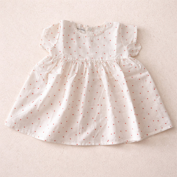 RED DOTS DRESS - BABY & KIDS
