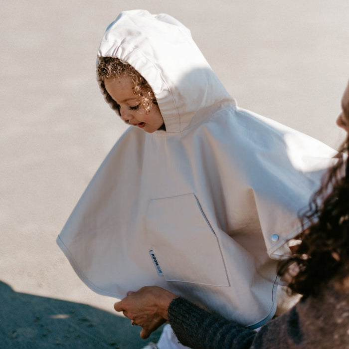 REGENPONCHO - CREAM 9m-3Y