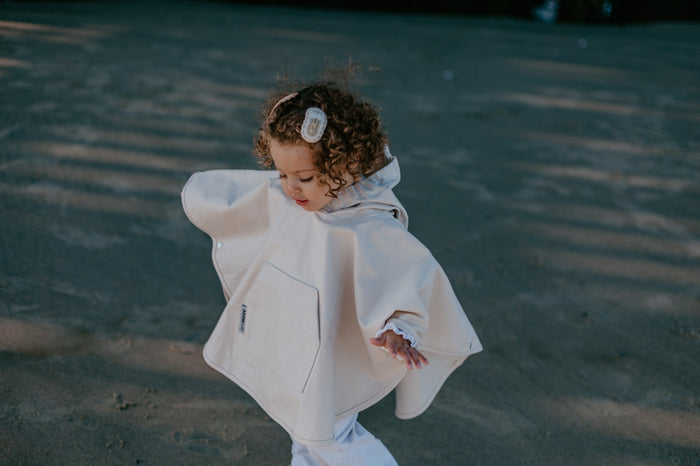 REGENPONCHO - CREAM 9m-3Y