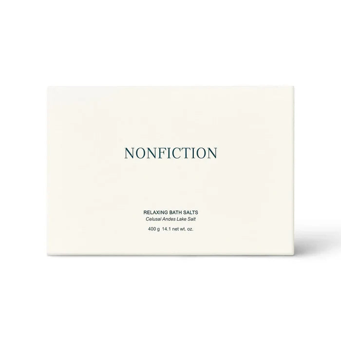 NONFICTION BATH SALTS Relaxing Bath Salts 400g