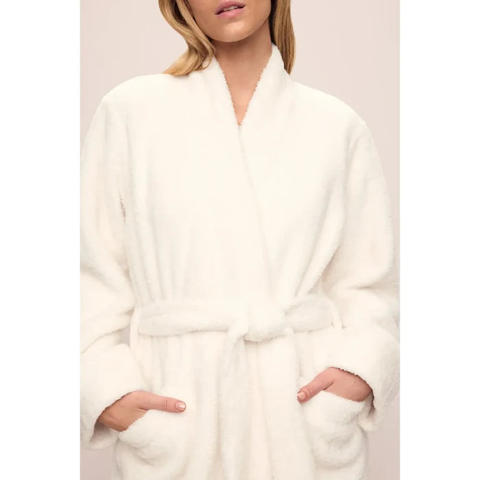 Renew Plush Robe in Ivory