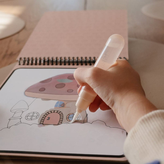REUSABLE WATER COLOR PAD - FAIRIES