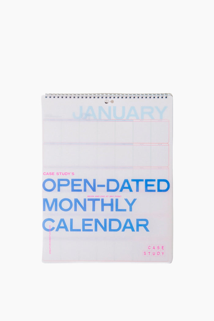 RGB Monthly Wall Calendar